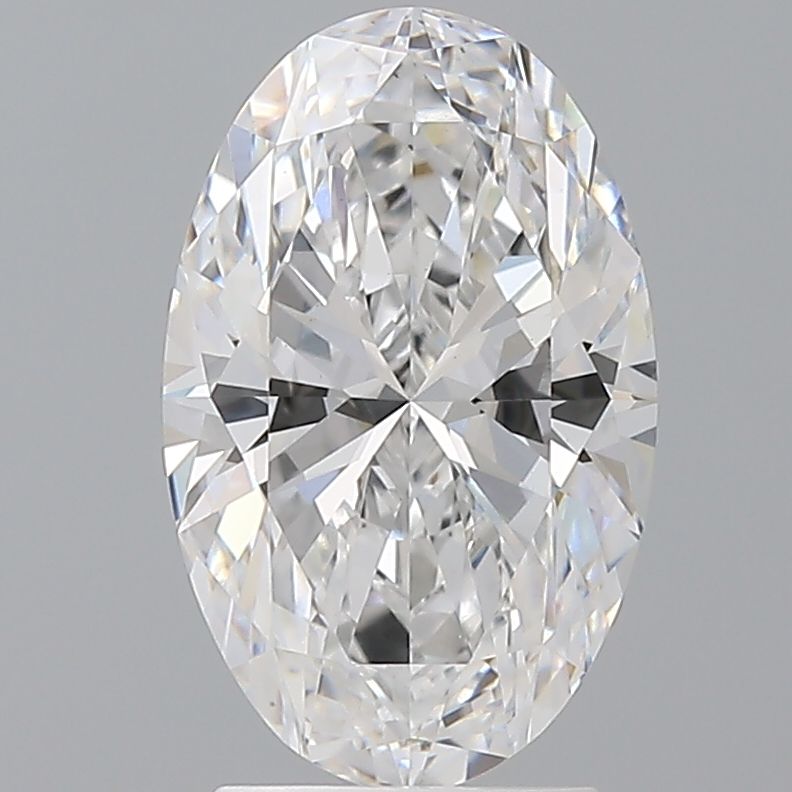 2.59 ct. oval Lab Grown Diamond front image