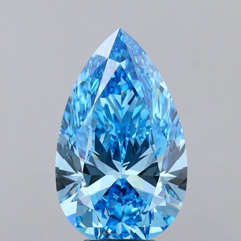 5.02 ct. pear Lab Grown Diamond front image