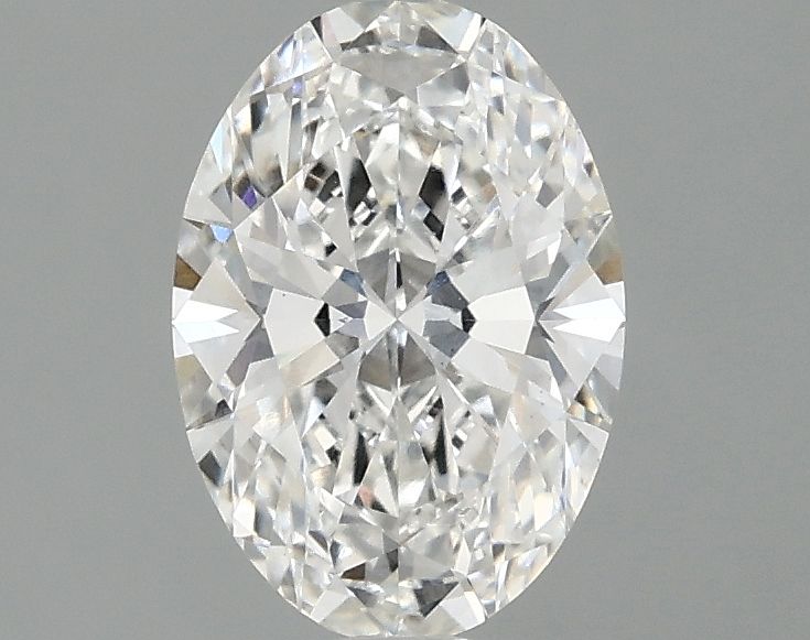 1.10 ct. oval Lab Grown Diamond front image
