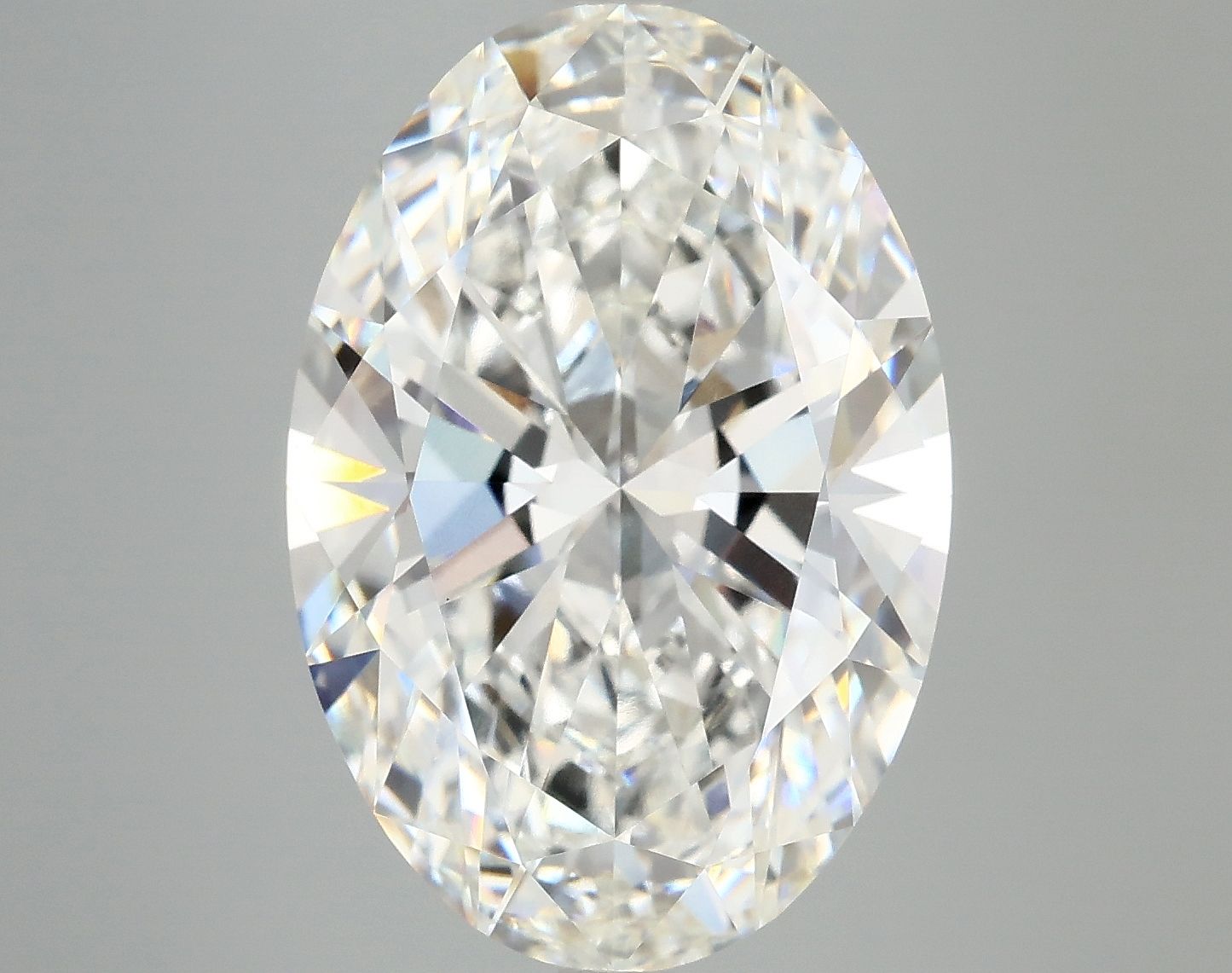 8.58 ct. oval Lab Grown Diamond front image