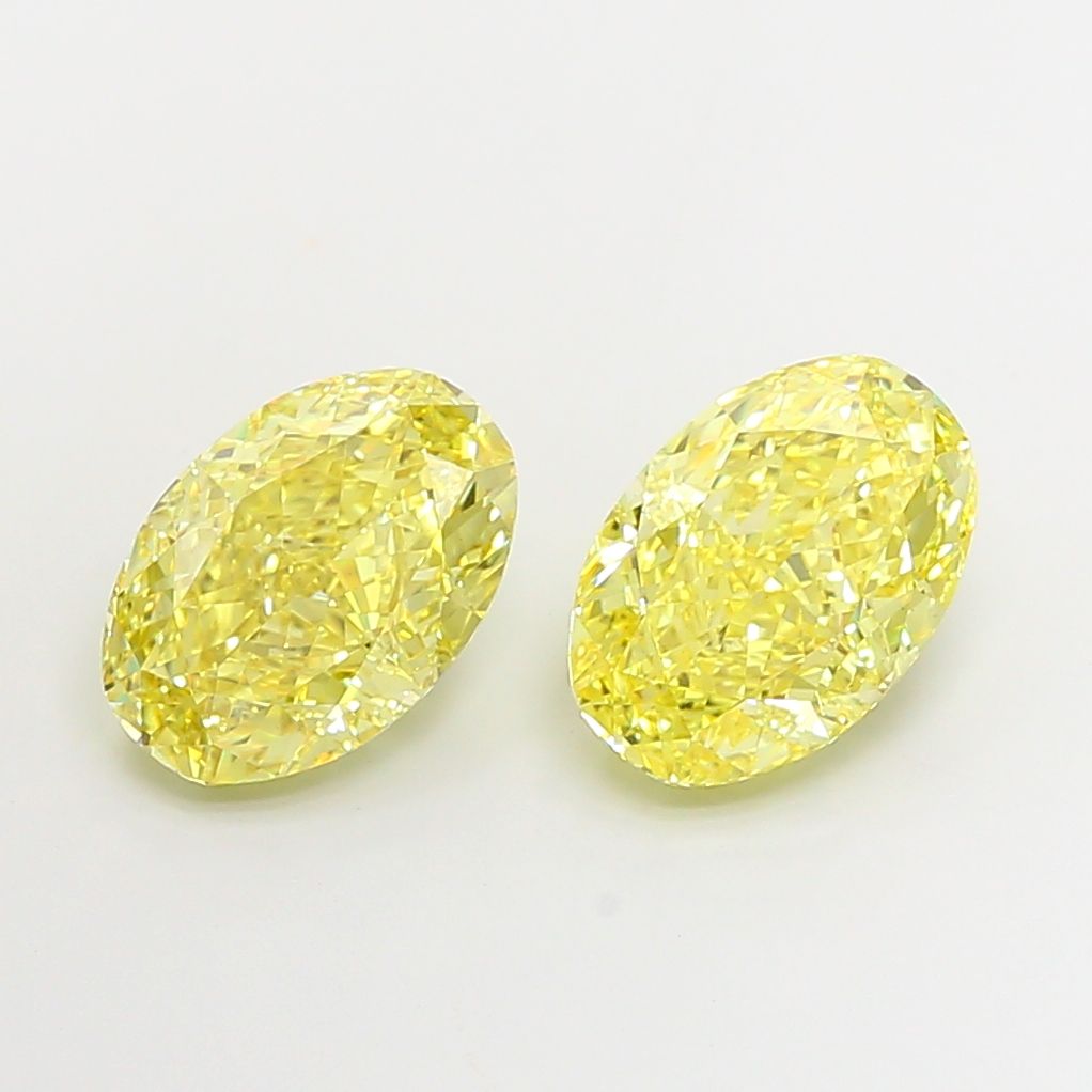 4.38 ct. oval Lab Grown Diamond front image