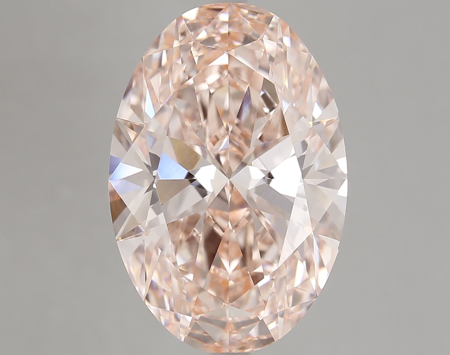 9.05 ct. oval Lab Grown Diamond front image