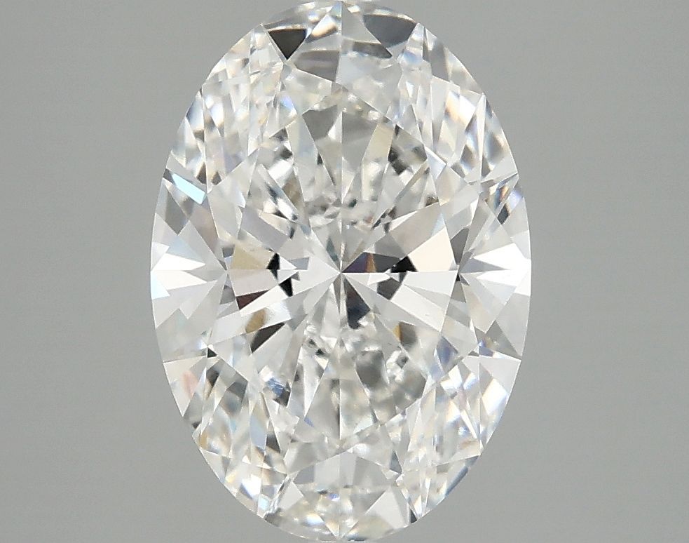 2.87 ct. oval Lab Grown Diamond front image