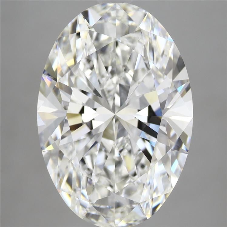 6.02 ct. oval Lab Grown Diamond front image