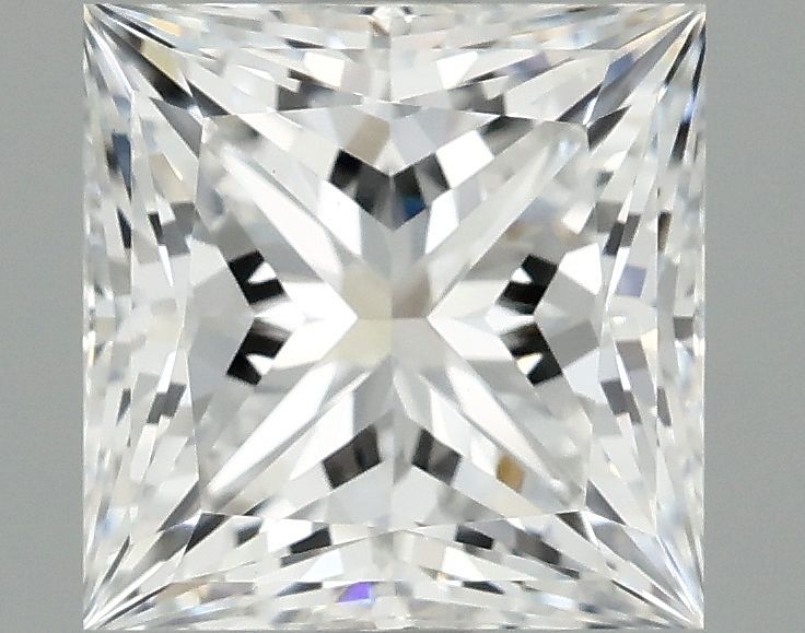 2.09 ct. princess Lab Grown Diamond front image