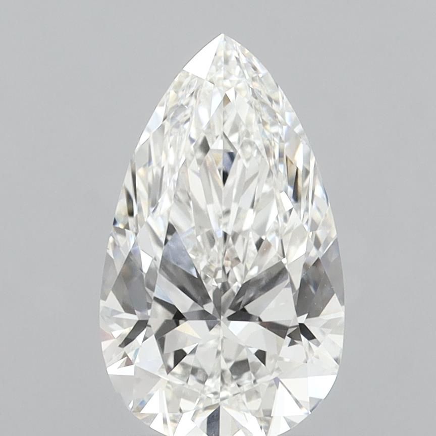 3.01 ct. pear Lab Grown Diamond front image