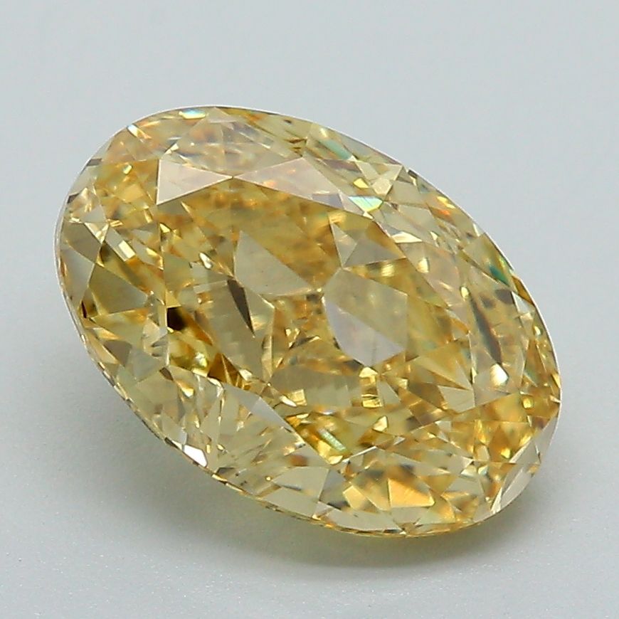 3.04 ct. oval Lab Grown Diamond front image