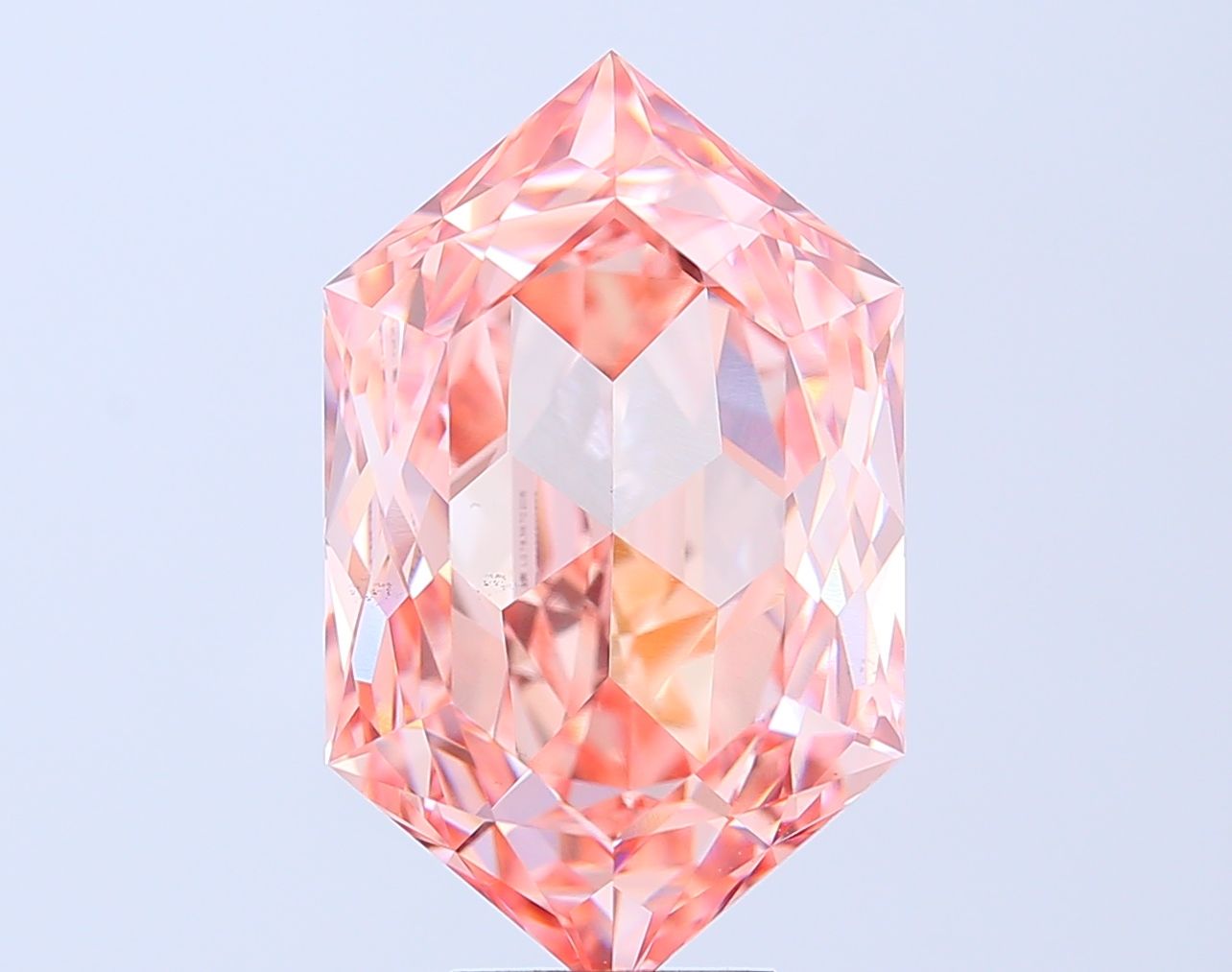 10.16 ct lab-grown Hexagonal Diamond