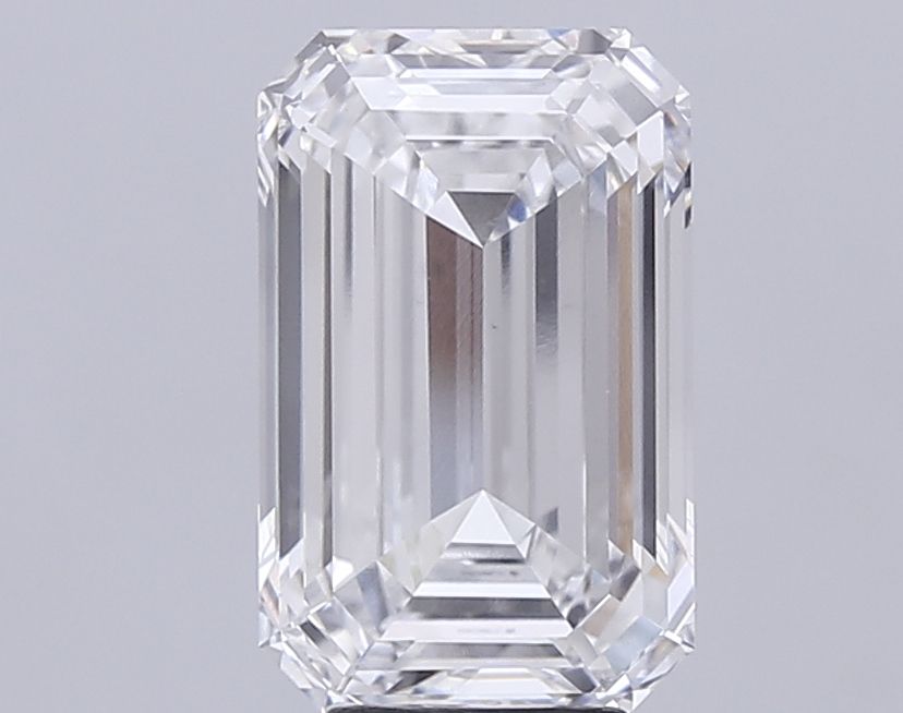 6.57 ct. emerald Lab Grown Diamond front image