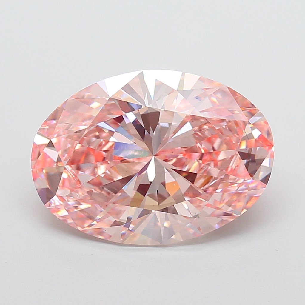 10.07 ct. oval Lab Grown Diamond front image