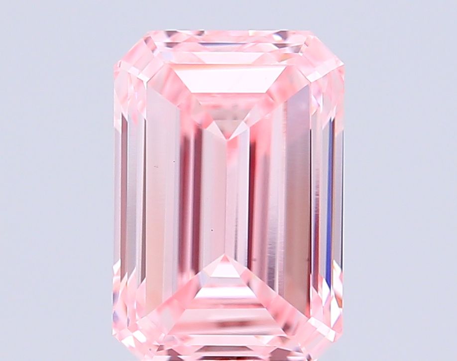 2.89 ct. emerald Lab Grown Diamond front image