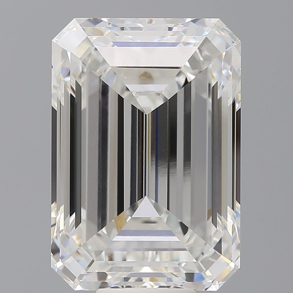 14.04 ct. emerald Lab Grown Diamond front image