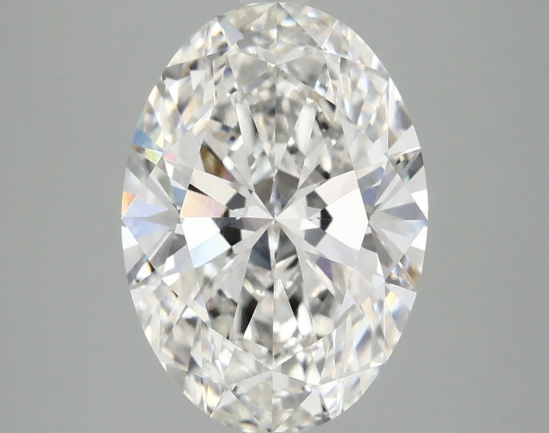 4.06 ct. oval Lab Grown Diamond front image