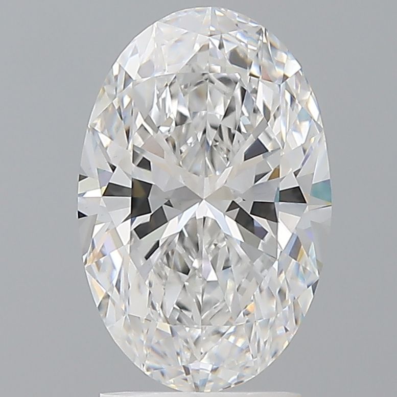 2.60 ct. oval Lab Grown Diamond front image