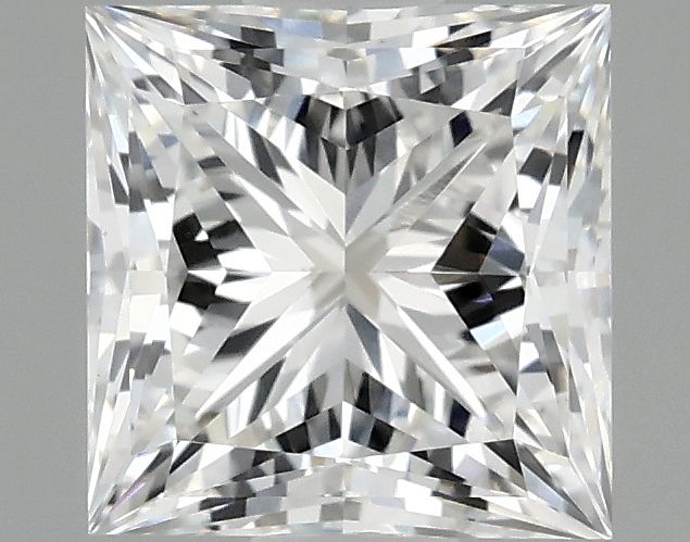 1 ct lab-grown Princess Diamond