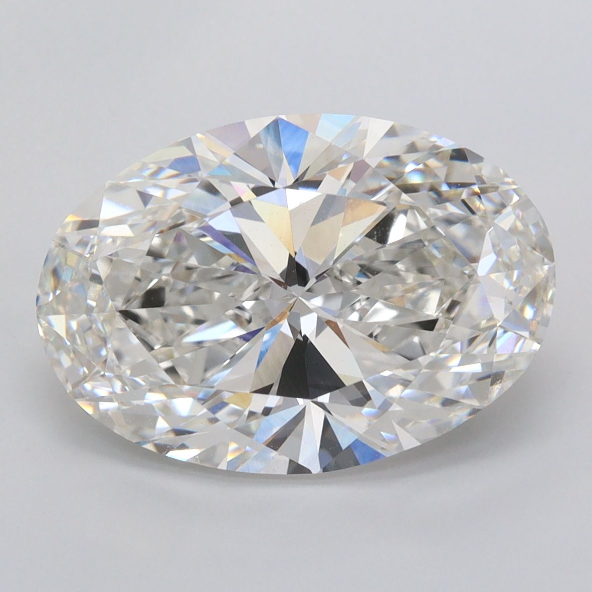 5.06 ct. oval Lab Grown Diamond front image