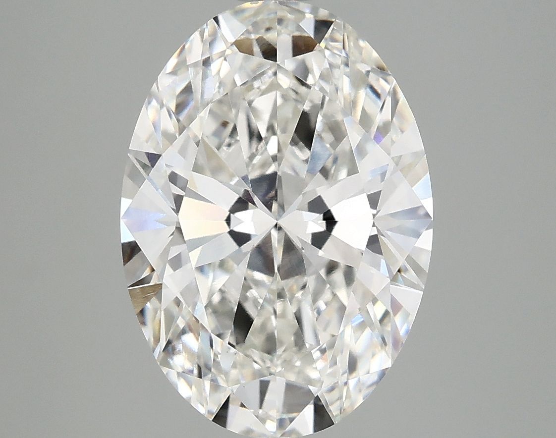 4.05 ct. oval Lab Grown Diamond front image