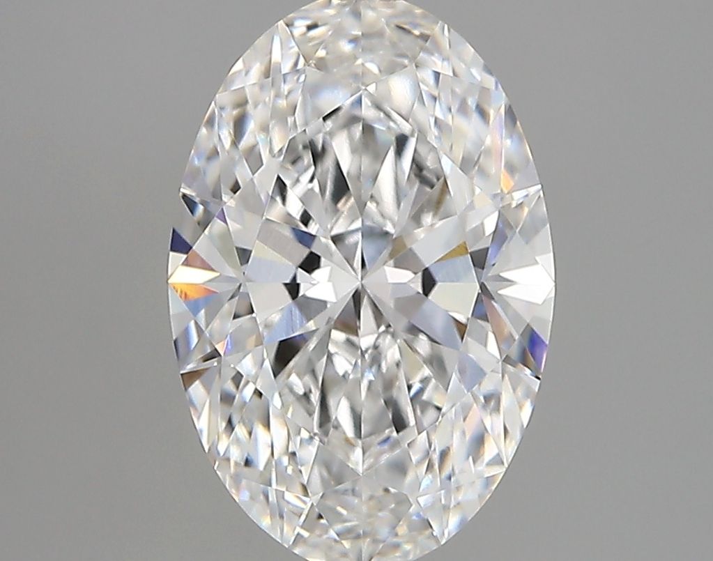 2.71 ct. oval Lab Grown Diamond front image