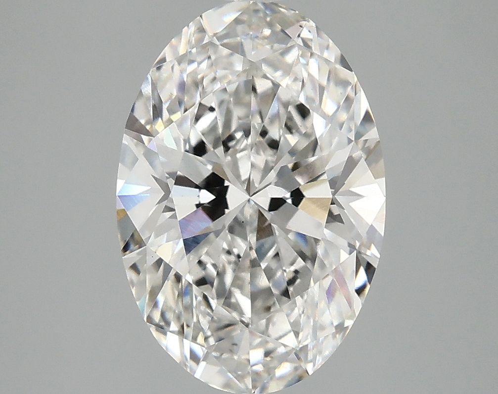 3.02 ct. oval Lab Grown Diamond front image