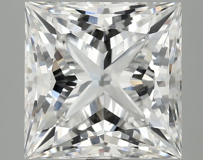 4.05 ct. princess Lab Grown Diamond front image