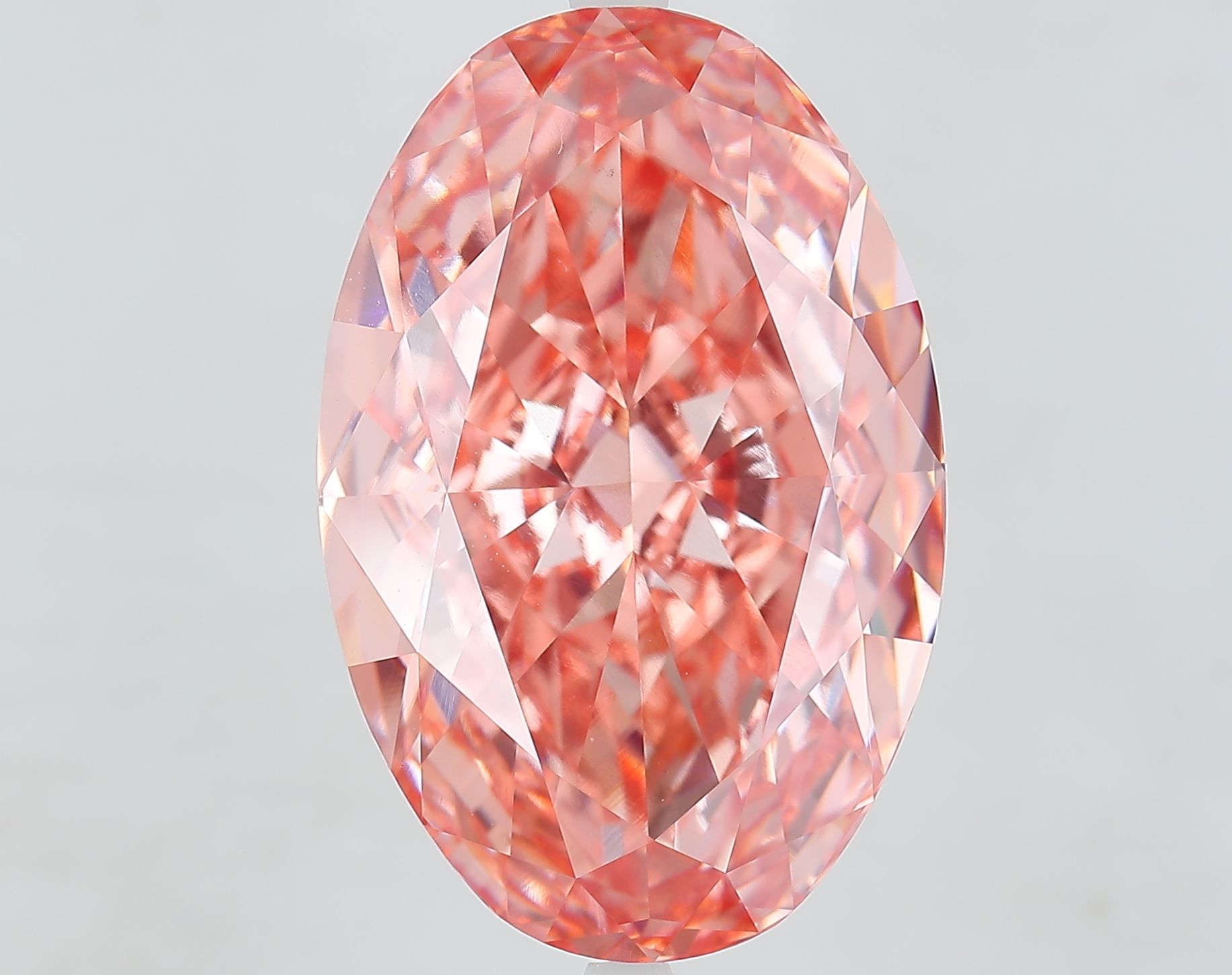 20.10 ct. oval Lab Grown Diamond front image