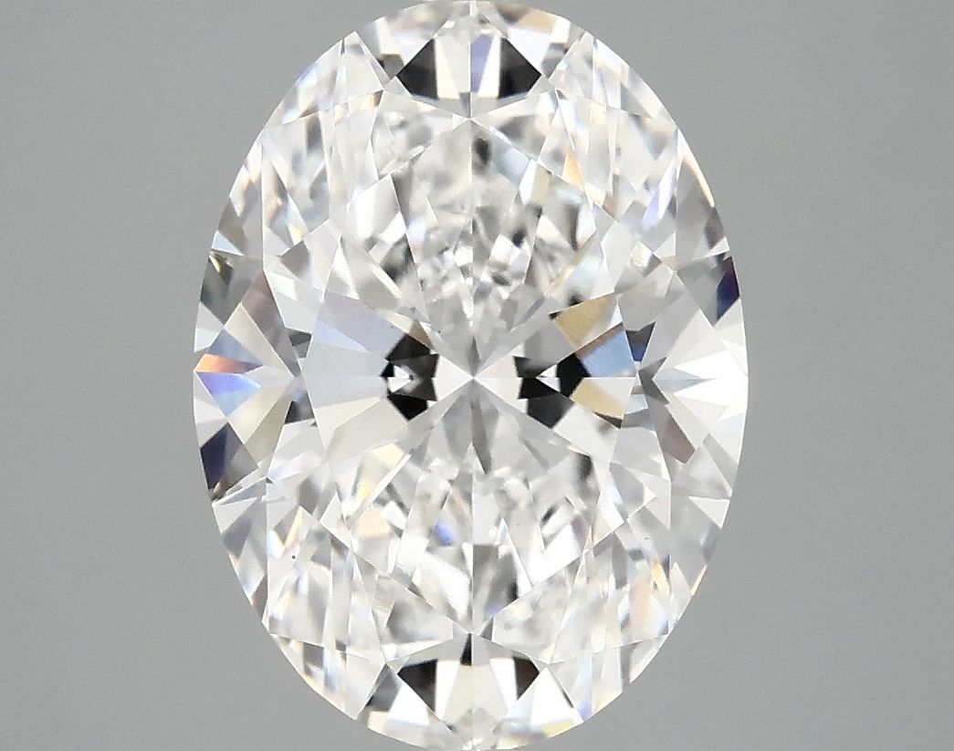 4.10 ct. oval Lab Grown Diamond front image