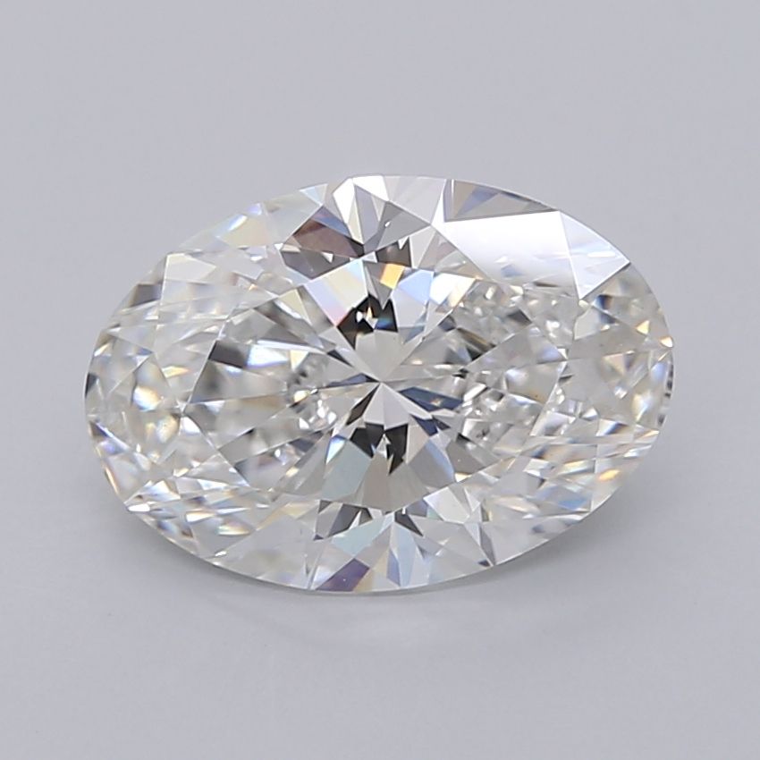 3.02 ct. oval Lab Grown Diamond front image