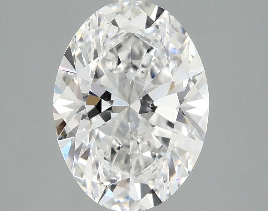 2.10 ct. oval Lab Grown Diamond front image