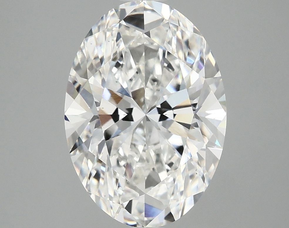 3.04 ct. oval Lab Grown Diamond front image