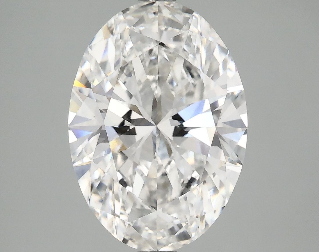 3.99 ct. oval Lab Grown Diamond front image