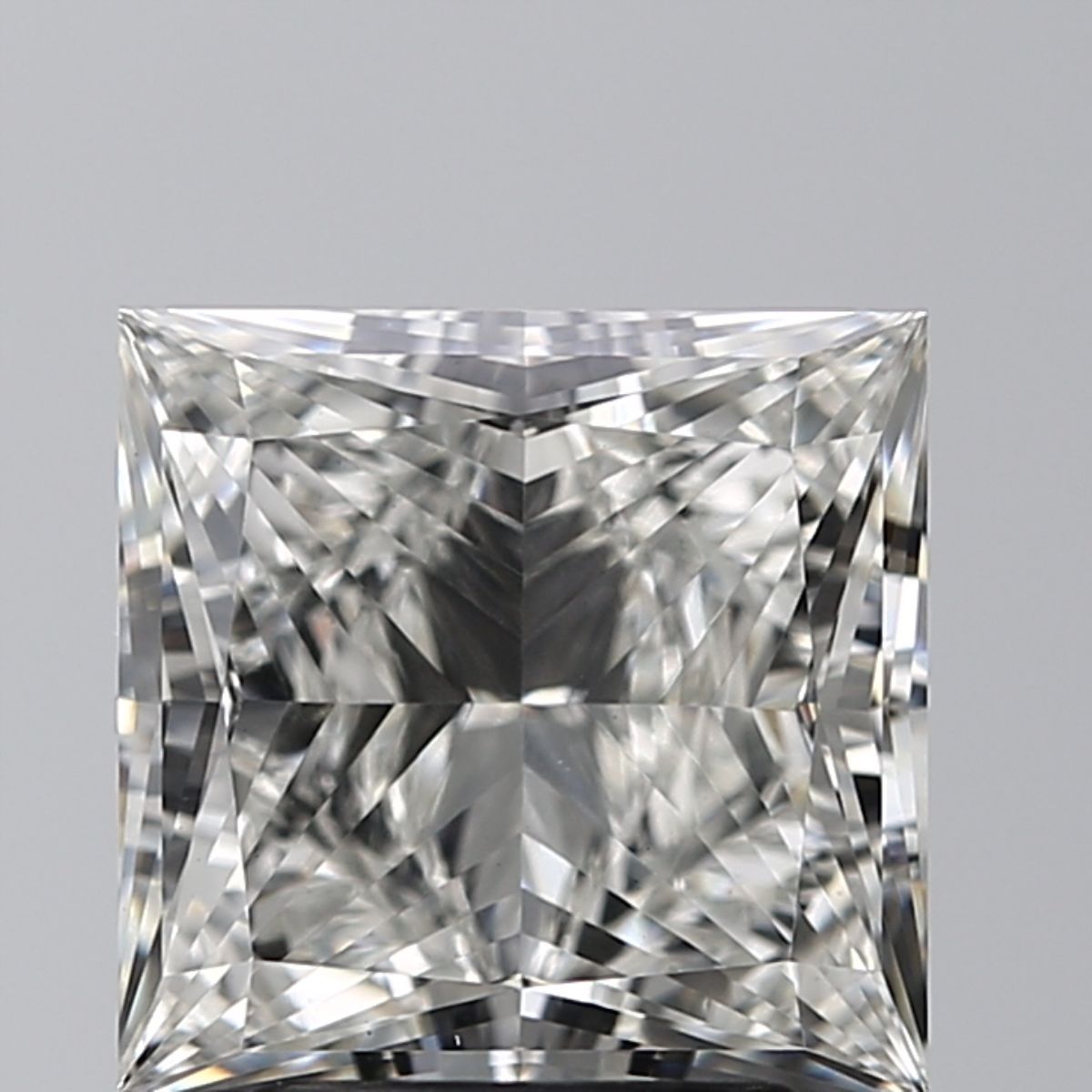 3.02 ct. princess Lab Grown Diamond front image