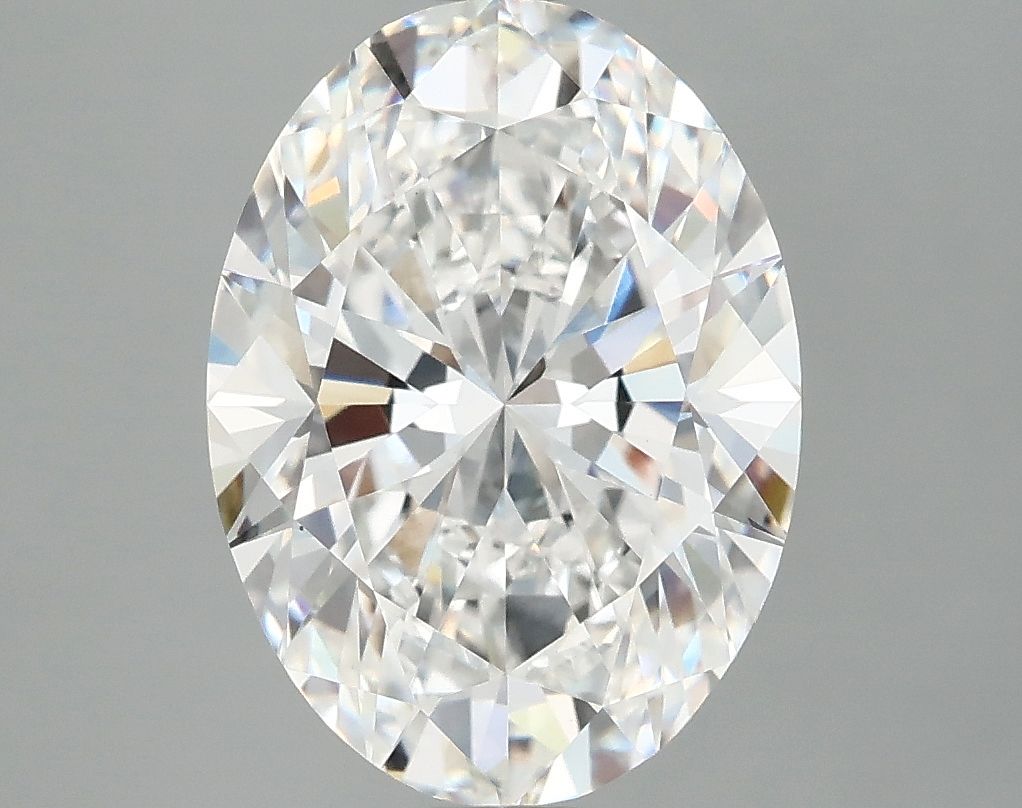 3.92 ct. oval Lab Grown Diamond front image