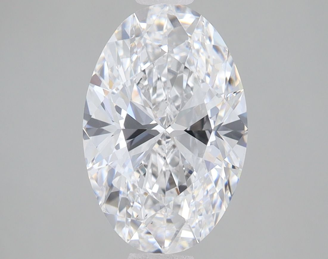 2.50 ct. oval Lab Grown Diamond front image
