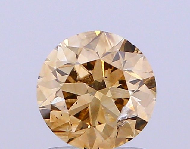 1.01 Carat Round Diamond Light Brown SI2