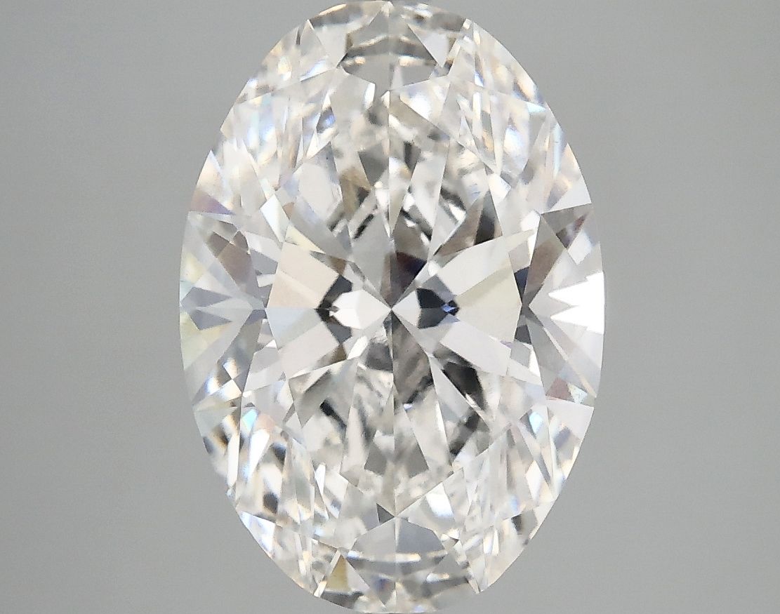 3.98 ct. oval Lab Grown Diamond front image
