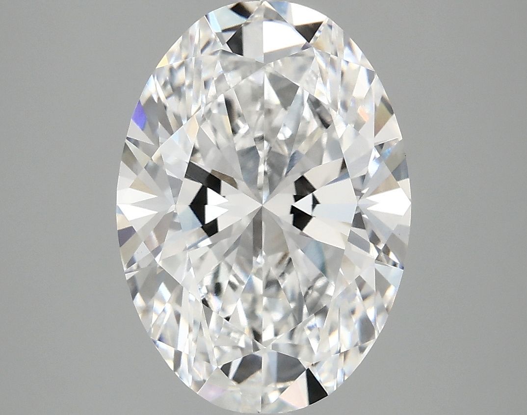 3.78 ct. oval Lab Grown Diamond front image