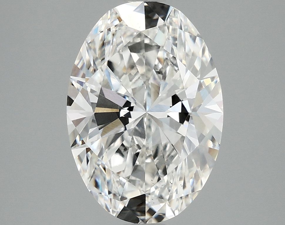 3.03 ct. oval Lab Grown Diamond front image