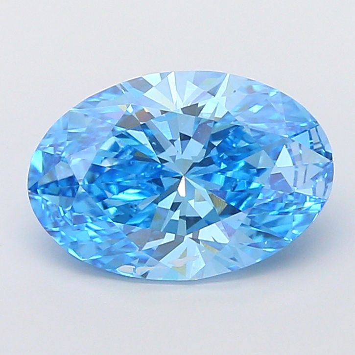 5.07 ct. oval Lab Grown Diamond front image