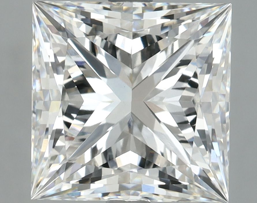 5.08 ct. princess Lab Grown Diamond front image