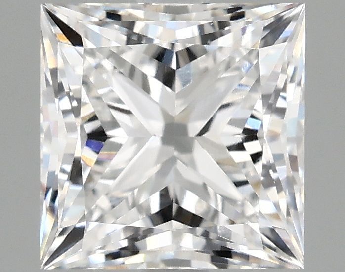 2.10 ct. princess Lab Grown Diamond front image