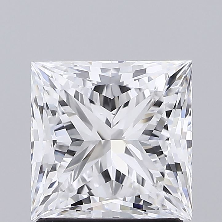 1.74 ct. princess Lab Grown Diamond front image