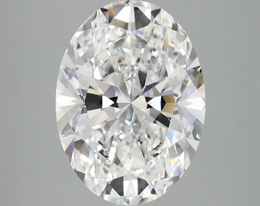 4.10 ct. oval Lab Grown Diamond front image