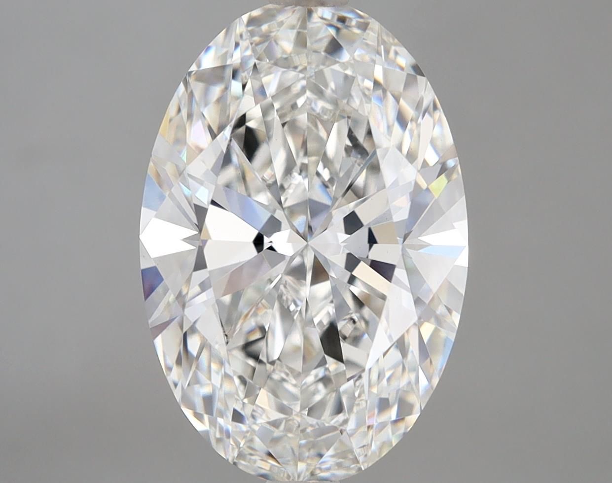 4.33 ct. oval Lab Grown Diamond front image