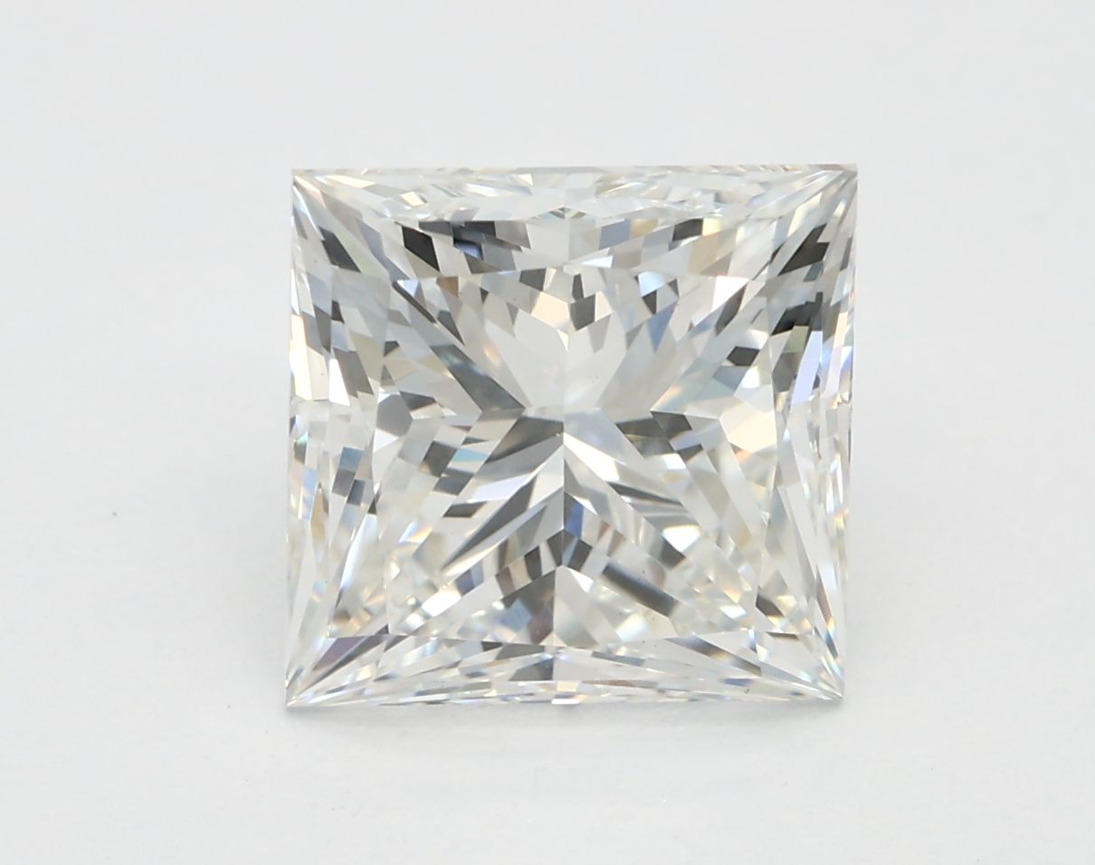3.22 ct. princess Lab Grown Diamond front image