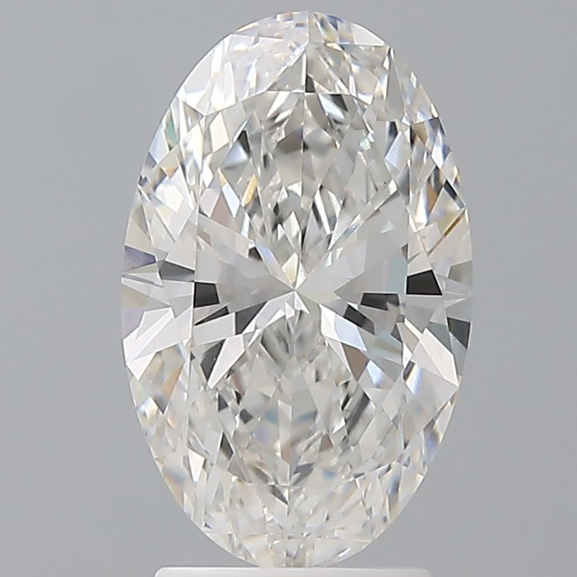 2.54 ct. oval Lab Grown Diamond front image
