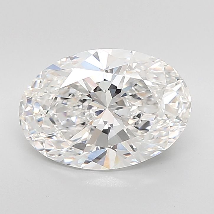 5.01 ct. oval Lab Grown Diamond front image