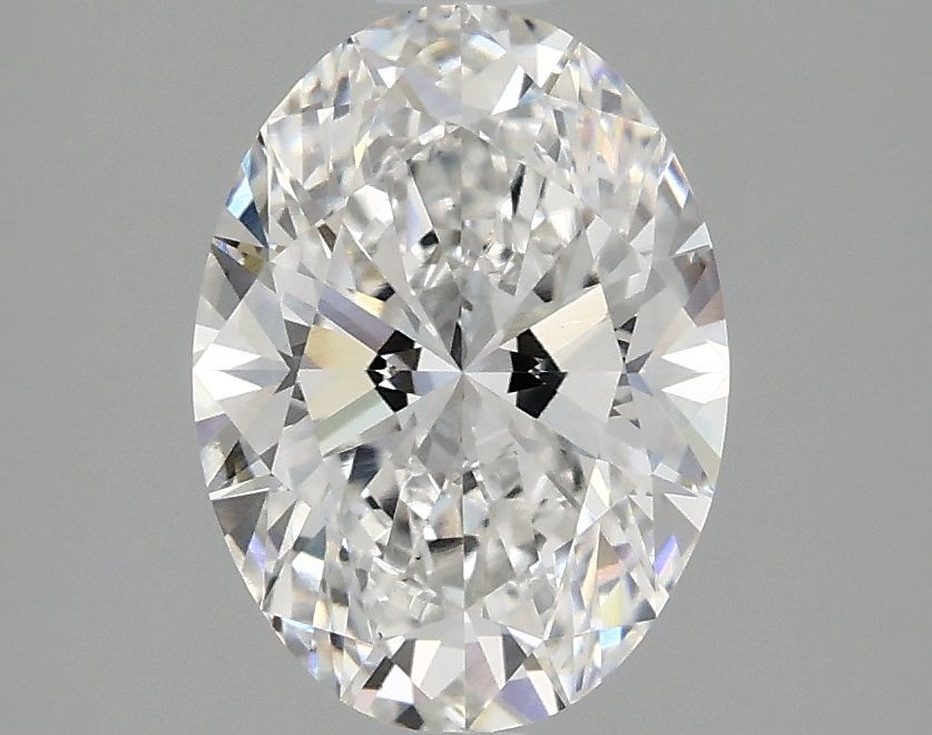 2.10 ct. oval Lab Grown Diamond front image
