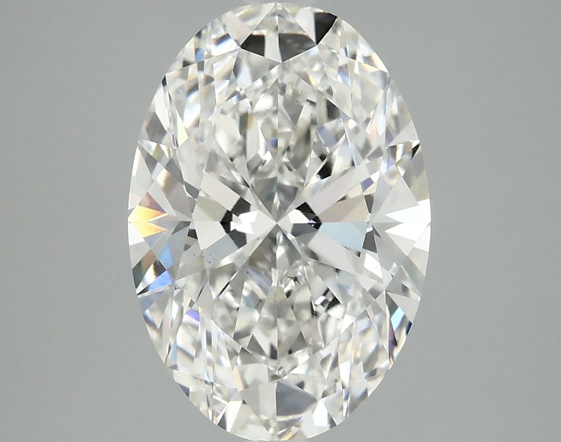 4.07 ct. oval Lab Grown Diamond front image