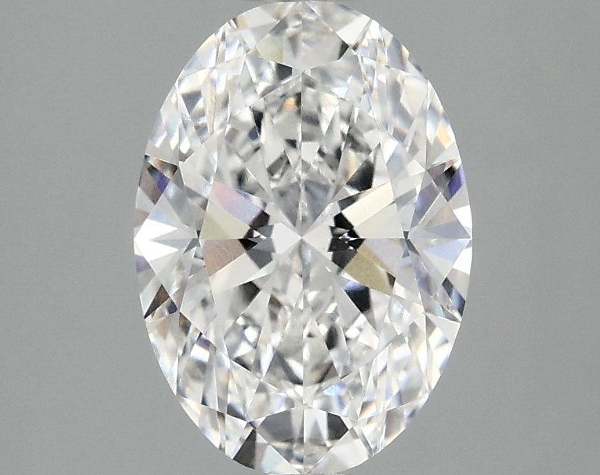 2.10 ct. oval Lab Grown Diamond front image
