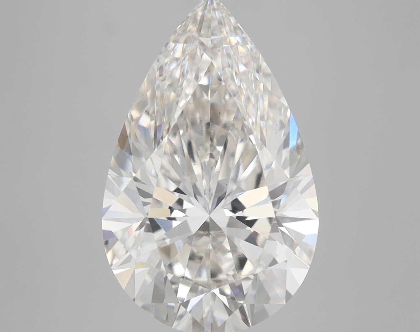 5.10 ct. pear Lab Grown Diamond front image